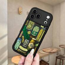 Phone Case/Cover Pickle Pattern Anti Fall Matte Finish Resists Stains Phone Case For IPhone 17/17AIR/17PRO/17PROMAX/16E/16/16PRO/16PLUS/16PROMAX/15/15PLUS/15PRO/15PROMAX/14/14PLUS/14PRO/14PROMAX/13/13mini/13PRO/13PROMAX/12/12mini/11/Plus/Pro/Max/7/8/SE/XS/XS MAX,For Samsung And For GalaxyA56/A54/A53/A52/A14/A15/A05S/A53/A34/S23/S23Ultra/S23FE/S24/S24FE/S24Ulatra/S25/S25FE/S25Ultra/S26/S26FE/S26Ultra/S21FE(Factory Wholesale Price),Valentine's Day, New Year's Day, New Year's Day, Easter, Labor Day, St. Patrick's Day - màu đen - Xem 4