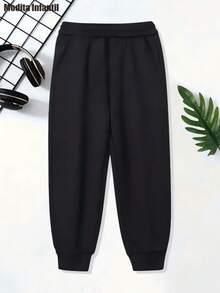 KID009|Conjunto de Sudadera y Pantalón para Hombres de Talla Grande - Albaricoque - Ver 6