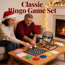 Cardinal Classics Metal Bingo Cage Set | Deluxe Numbered Ball Bingo Game For Kids & Adults, 8 Years And Up - default - 查看 7