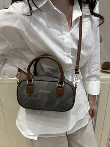 优雅时尚复古风多功能女包，2026新款，高端斜挎包 - 黑色 - 查看 9