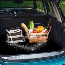 1pc Printed Trunk Mat, Suitable For Various Car Models, Essential Travel Accessory, Sweet Heart-Shaped Design To Enhance Car Interior Atmosphere And Keep Trunk Clean And Dry, Great Gift Or Personal Use - Trunk Mat - View 8
