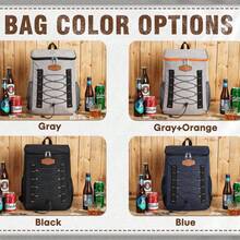 Personalized Groomsman Gift Bag, Customized Insulated Backpack, Thermal Beer Backpack, Hiking Insulated Backpack, Christmas Gift For Men - Multicolor - View 8