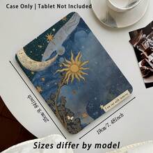 1 ốp bảo vệ máy tính bảng kèm chân đế, tương thích với Honor/Apple/Galaxy và các dòng máy tính bảng phổ biến khác, có thể gập lại chống cong vênh, các góc được gia cố bằng silicon, chức năng tự động bật/tắt màn hình, khe cắm bút tích hợp, chân đế gập đa góc - Bảo vệ hoàn hảo hàng ngày, món quà lý tưởng. - Nhiều màu - Xem 3