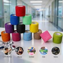 6/12 miếng băng cá nhân tự dính dùng một lần, băng thể thao, băng thoáng khí, nhiều màu sắc, thoải mái và thoáng khí, vải không dệt mềm mại, chống thấm nước, dùng để bảo vệ cổ tay, đầu gối, mắt cá chân, cũng thích hợp cho chăm sóc thú cưng, bảo vệ chống trượt khi xăm hình, vật dụng cần thiết cho nghệ sĩ xăm hình tại lễ hội âm nhạc, phụ kiện xăm hình, vật tư xăm hình, quà tặng ngày Valentine, băng cho thú cưng, quà tặng ngày của mẹ, hình xăm tạm thời. - Nhiều màu - Xem 12