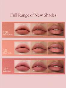 JOOCYEE Velvet Rouge Tinted Lip Balm, Matte Finish, Fashionable Ballet Nude Lip Cream - #150 Chaotic Nude - 查看 6