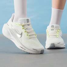 Nike Women's Air Zoom Pegasus 41 Running Shoes, Lightweight Breathable Athletic Casual Sneakers FD2723-114 - Sail White/slightly Yellowish Green - View 1