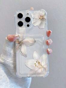 1pc Transparent Card Slot Stand Phone Case Compatible With IPhone 15, 14, 13, 12, 11 Pro Max, 14 Plus, Transparent Wallet Silicone Shockproof Back Cover Waterproof Anti-Fall Scratch ResistantFOR-YOUR-BELOVED-PHONE Christmas Gifts Christmas Gifts - Thông số kỹ thuật 11 (1 chiếc) - Xem 5