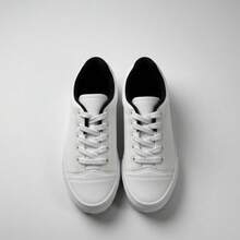 Lightweight Unisex Sneakers With A Comfortable Sole For Everyday Use. - 黑白 - 查看 7
