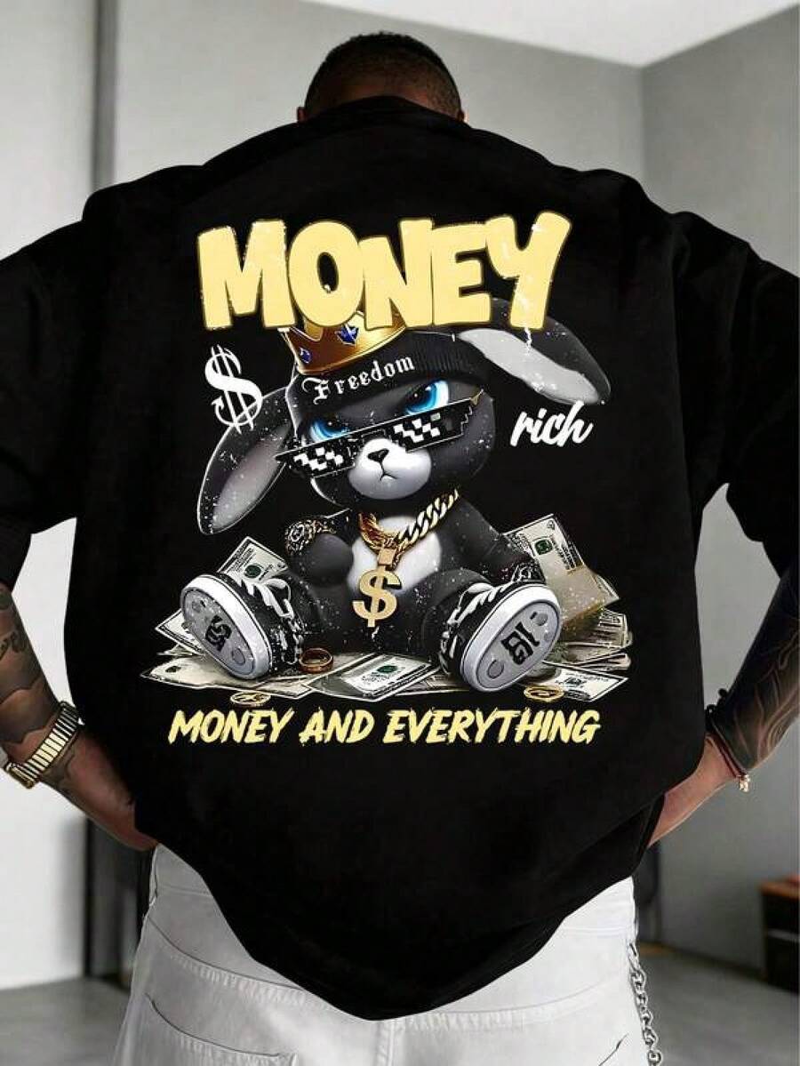 Men Outdoor Tees & Tanks - Black - View 1