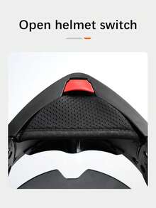 CYCKING 摩托车头盔 全盔 模块化 圆点图案 翻盖式 男女青少年成人款 快拆扣 复古 四季通用 可拆卸可清洗 - 揭面盔 - 查看 12