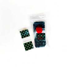 100个/包 新款可重复密封拉链袋，透明塑料袋，带图案设计，1.5英寸 x 1.5英寸小号烟草袋。户外必备烟草袋，多种款式可选 - 100個/包 - 查看 13