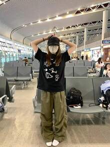 Women T-Shirts - Black - View 2