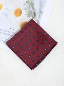 1 batistă elegantă la modă pentru bărbați, cu model floral, potrivită pentru afaceri, banchet, petrecere, întâlnire - Multicolor - Vizualizare 12