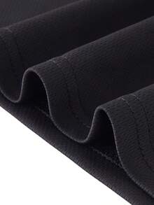 , Cute, And Fashionable Summer T-Shirt For Girls, With Letter Print And K-Kop Anime Girl Pattern Print, Stylish And Versatile Girls' Clothing, Made Of Soft And Comfortable Fabric, Suitable For Sports And Casual Wear. Minimalist Style Sweatshirt - 黑色 - 查看 5