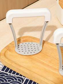 Prensa de Papas de PP Duradero, Pasapurés con Malla Precisa para Puré de Papas, Calabaza y Legumbres, Herramienta de Cocina Fácil de Limpiar - Blanco - Ver 7