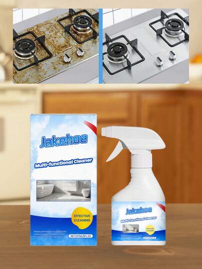 jakehoe 多用途清洁喷雾，可去除厨房、浴室和家居环境中的污垢和污渍