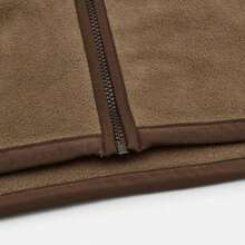 Timberland 男士 AF OUTDOOR ARCHIVE RE-ISSUE POLARTEC 200 抓绒立领户外夹克 A2M3H-BK0 - 棕色 - 查看 5