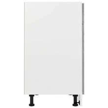 vidaXL Unterschrank mit Schublade Grau Sonoma 80x46x81,5 cm - Grau - Übersicht 7