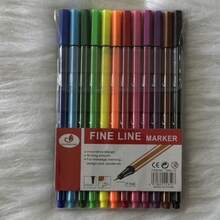 Kit 6/12/24 Colors Fine Colored Pens Fine Line Tip 0.4 Mm - 12 cái - Xem 7