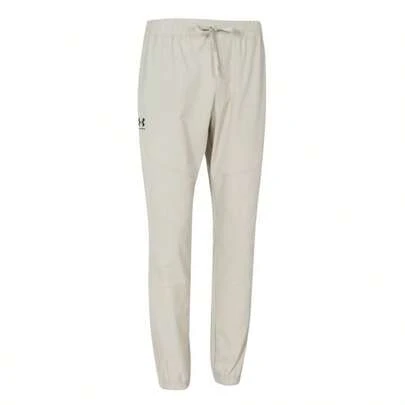 Under Armour 男士柔软针织裤，UA Vibe 梭织慢跑裤，舒适简约休闲通勤及户外运动裤 1386557-289