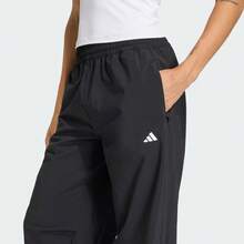 Adidas 女士 WE WOVEN PANT 梭织运动裤 KS8563 - 黑色 - 查看 5