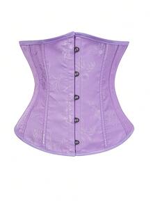 Corpete Bustier com Alça Removível e Sustentação de Arame para Mulheres, Adequado para Festa de Ano Novo, Dia dos Namorados, Feriados - Multicolorido - Visão 85