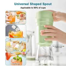 旋转式瓶装制冰器，配3个冰格，旋转式冰格带防尘盖，旋转即可取出冰块，轻松旋转即可取出，适用于饮料、咖啡、鸡尾酒（绿色） - 彩色 - 查看 1