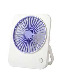 AOYI 电池供电便携式桌面单速可调极简迷你桌面风扇 - 彩色 - 查看 15