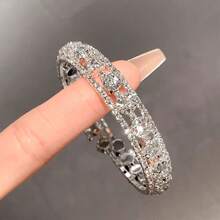 Fashionable Versatile Luxury Women's Alloy Bracelet - Multicolor - View 4