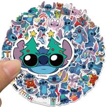 Disney 50pcs Stitch Stickers, Creative Graffiti Stickers, Office Supplies, Phone And Computer Stickers, High-Quality, Beautiful And Cool Stickers, Fun And Classic Colorful Cartoon Design, Gift Decoration, Phone Case Decoration, Reusable, Colorful Cartoon Design, Suitable For Water Bottles, Skateboards, Mobile Phones, Etc. Perfect For School Supplies And A Great Gift For Holidays. - 50pcs - View 5