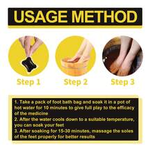 Herbal Ginger Foot Bath Bags – Exfoliating & Moisturizing Soak With Deep Penetration To Hydrate Rough Skin, Help Cover Foot Odor & Warm Feet, Hypoallergenic, Suitable For Year-Round Bedtime Foot Care, Ideal Gift For Parents For Relaxing Home Use. - Lavender - View 6