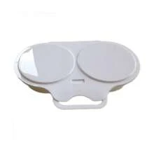 Microwave Egg Cooker With Non Stick Coating -2 Cups Circular Steamer, Making Light And Fluffy Fried Eggs And Ideal Boiled Eggs -  Plastic Material, Suitable For Dishwasher - Quick Breakfast Choice For Home Or Office - White - View 7