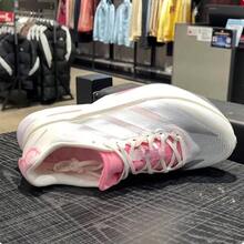 Adidas 男鞋ADIZERO BOSTON 13緩震輕便運動跑步鞋 - 白色/粉紅色/銀色 - 查看 7