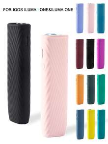 BLBLBL 1 pieza Funda protectora de silicona para IQOS ILUMA I ONE y ILUMA ONE, antideslizante y a prueba de golpes, disponible en varios colores, de material de silicona cómodo, adecuado como regalo o accesorio de uso diario para IQOS ILUMA I ONE y ILUMA ONE - PARA IQOS ILUMA i ONE - Ver 2