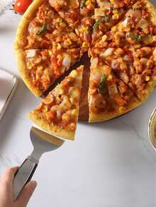 一套不锈钢披萨刀轮和铲子 - 非常适合烘焙和切割披萨，厨房工具 - 黑與白 - 查看 6