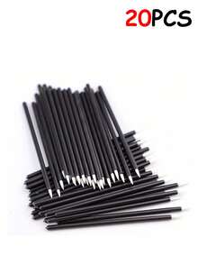 50/20/5PCS One-Time Eyeliner Brush, Fiber Pen, Waterproof Lip Pen, Portable Makeup Brushes, Makeup Tools, Beauty Tools - Easy To Operate And Quick To Master. - Multicolor - View 8