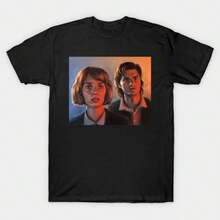 T-shirt ROBIN & STEVE, T-shirt STEVE, 100% coton à manches courtes, t-shirt décontracté unisexe amusant, cadeau pour les fans - Noir - Voir 8