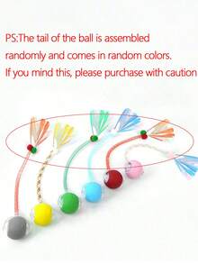 1pc Random Color Indoor Cat Interactive Toy, Automatic Cat/Kitten Toy, Suitable For Bored Indoor Adult Cats, Motion Activated USB Rechargeable Automatic Rotating Interactive Cat Ball Toy, Suitable For All Breeds And Sizes Of Cats, Automatic Moving Cat Ball, USB Rechargeable Interactive Ball, Durable Automatic Rotating Ball, Suitable As Cat Interactive Toy. - Dragonfly Gravity Ball - View 14
