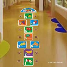 1 Set - Hopscotch Game Stickers, Numeric Pattern Game Stickers, Interactive Educational Game Stickers, Suitable For Room, Living Room - Birthday Gift - Easter Gift - New Year Gift - Valentine's Day Gift - Perfect Gift - Gift - Toys - Games - Multicolor - View 3