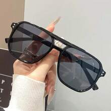 New Arrival European And American Fashion Square Frame Fashion Glasses, Minimalist Street Style Fashion Glasses For Men And Women - Multicolor - View 1