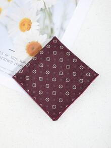 1 batistă elegantă la modă pentru bărbați, cu model floral, potrivită pentru afaceri, banchet, petrecere, întâlnire - Multicolor - Vizualizare 9