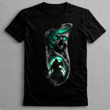 Suffix Skull T-Shirt Premium Shirt 100% Cotton Promotional Price Men's Women's Casual T-Shirt Streetwear - BLACK-EST 27 - 查看 8