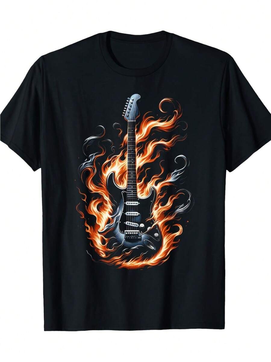 Men T-Shirts - Black - View 1