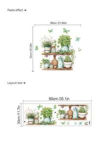 1张墙纸 – 即撕即贴墙贴，PVC自粘可移除墙贴，适用于瓷砖墙面装饰和家居装饰，卧室窗户、客厅、厨房、办公室、卫生间 - pvc自黏 - 查看 11