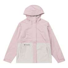Columbia 女士软壳外套，轻便软壳外套，Second Hill II 外套，简约休闲舒适软壳外套 XR1622618 - 粉紅色/白色 - 查看 1