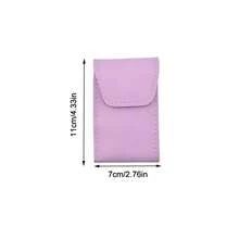 8pcs Stainless Steel Nail Clipper, Nail File, Ear Pick, Foldable Storage Bag, Manicure Tool Set - Multicolor - View 5