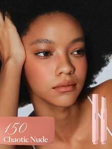 JOOCYEE Velvet Rouge Tinted Lip Balm, Matte Finish, Fashionable Ballet Nude Lip Cream - #150 Chaotic Nude - 查看 4