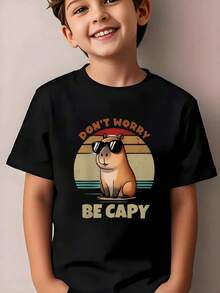 Young Boys T-Shirts - Black - View 6