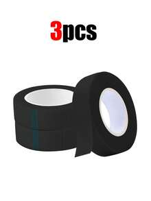 6/2卷眼影贴纸，眼部化妆辅助工具，眼部化妆定型贴纸，眼部化妆保护贴纸，专业睫毛胶带，粘性布质睫毛延长膜，透气微孔布质睫毛延长膜，睫毛卷翘胶带，透气低过敏性睫毛隔离眼膜，赠品，旅行，平价好物，旅行必备 - 黑色 - 查看 10