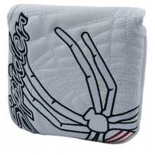 Spider Embroidered Square Mallet Type Magnetic Golf Club Head Cover, Ideal Golf Accessory For Golfers - Multicolor - View 9